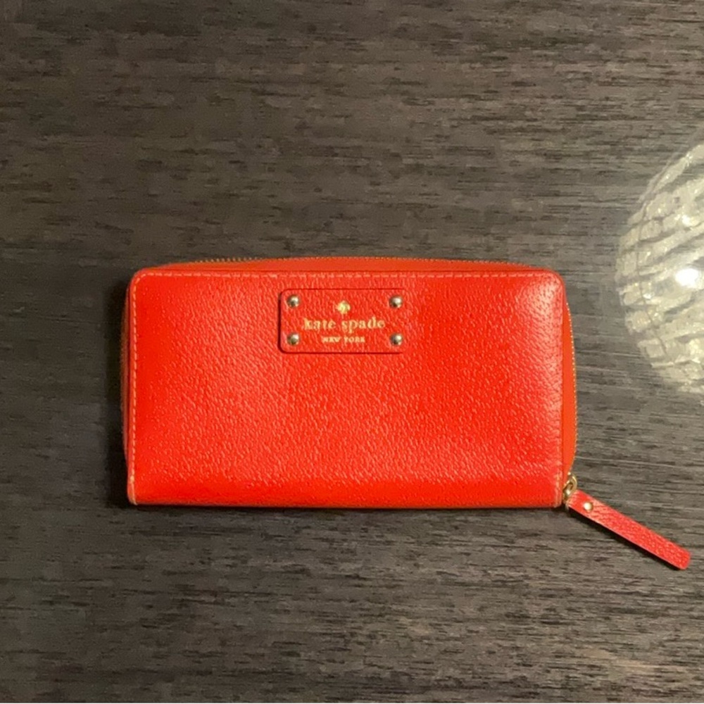 Kate Spade Burnt Orange Wallet